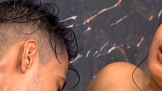 Had Sex with Step Sister While Bathing in Saber