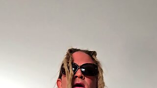 Shemale Solo Cumshot