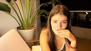 Cute Latina Masturbating