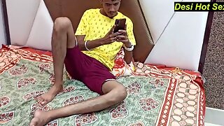 Desi ebony Beauty Bhabhi fucking with 18yrs boy! Bhabhi fuckfest