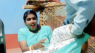 Student Very Romantic When She Teaches Private Tution with Home Teacher