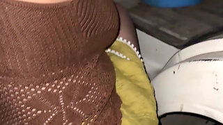 Real Wife Sex with Random Truck Driver on Highway