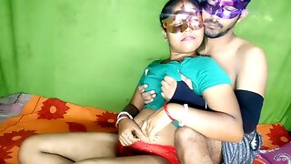 Cheating stepsister gets taken hard by a massive Indian cock