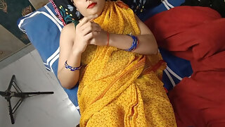 Left the Beautiful Bhabhi with Young Pussy in Her Room When Her Husband Went Out.