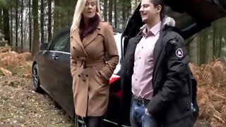 Stockings, Car, Mature