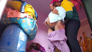 Stepbrother & Stepsister new bathroom Sex