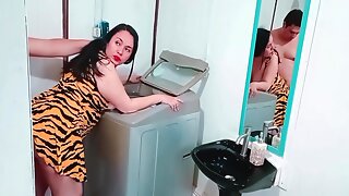 I Came To Fix My Stepmothers Washing Machine And We Ended Up Having Rough Sex