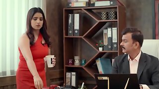 Indian pair celebrating their anniversary in bedroom