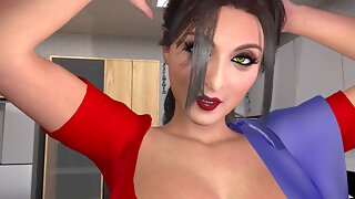 Desi junior step brutha desires of having sexual relationship with hot sister-in-law Savita Bhabhi