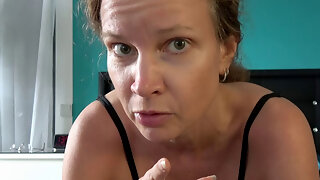 Milf Masturbating Close Up