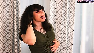 Feet Solo Masturbating