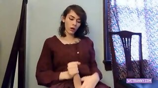 Tgirl Solo Big Cock