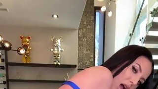 Angela White Solo, French Instruction, JOI