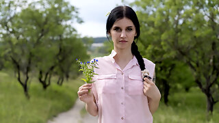 Fitness Solo, Outside Masturbating