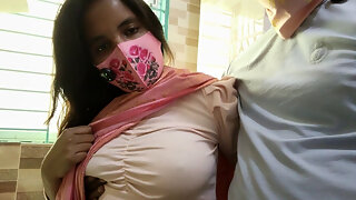 Desi Aunty Kitchen Sex with Stepnephew_ Desi Sex Blog Part One