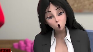 Big Tits Lesbian Cartoons