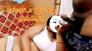 Step Mom Playing with Step Son and End up with Nice Fuck - Tamil Erotic Audio with Loud Moaning