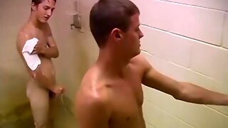 Gay Showers, Gay Mutual Jerk