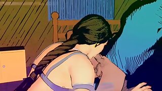 Taut puss Desi Bhabhi in Saree pulverized Hard by Devar in Bangla Choti Golpo & Story