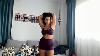 Belle Poitrine Solo, Beaute Solo Gros Seins, Amatrice, Sport
