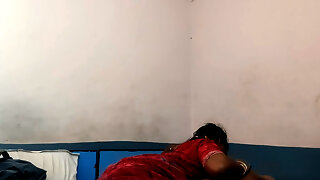 Desi Telugu Wife Present Gift on Husband Birthday Part - 1