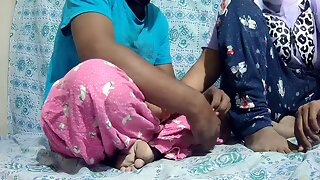 Indian school lecturer and college girl orgy in the room 26544