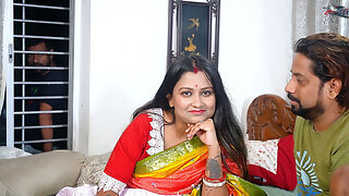 Desi Bhabhi Hardcore Fuck with Her Two Local Debar Full Movie ( Hindi Audio ) When She Was Alone at Home