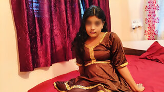 Indian Desi Beautiful Girl Tight Pussy Fuck by Tharki Chacha Hindi Audio Sex, Cute Teen Take BBC Indian Homemade