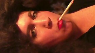 Shemale Smoking