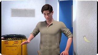 Science lab, porn game, nude shower
