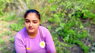 Beautyfull Sali is making her stepbrother-in-law happy in the mountains