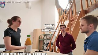 Francaise Anal, Maxime Horns, Double Pénétration, Double Penetration, French