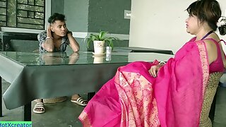 Indian BBW meets young stranger in hotel for intense impromptu encounter