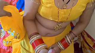 A hot Indian with a fat ass is banged by her husband