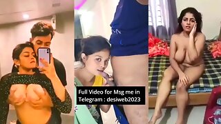 Indian Wifey Displays her Mammories and Beaver and Pulverizing