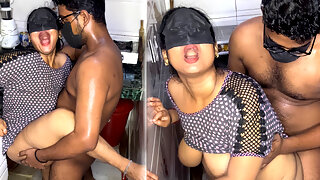 Wife’s Friend Hardcore Sex in Kitchen Non-stop Nude Passion Hindi Video