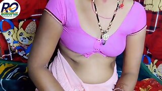 Desi Aapki Bhabhi Celebrated Suhagrarat with Dewar Ne Bhabhi Ne Bhabhi Ko Blouse Mein Handa Pressing Breasts Hindi Audio Claire Vais