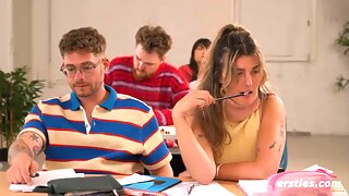 Classroom Orgy, Lesbien Teacher, Enseignant