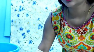 We found out and fucked our maid in desi style with Hindi audio