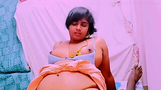 Indian aunty, in telugu, deep throat