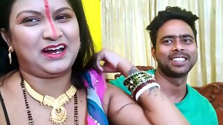 Sexy bhabhi ke room me jaake piche se pakad ke chod diya