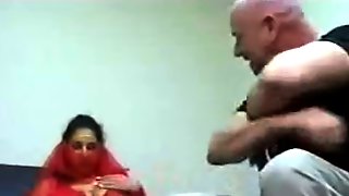  Big Titted Indian Adara  fucks a Old Man