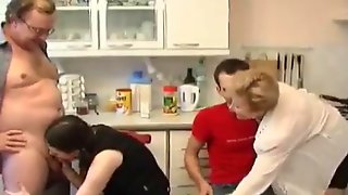Jeune Et Vieux Échangistes, Famille Échangistes, Swinger Family