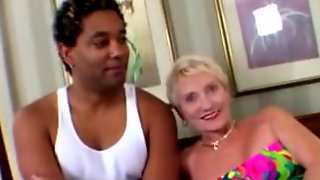 Granny Interracial