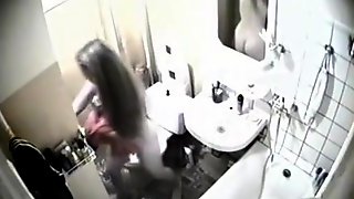 Spy Shower Masturbation