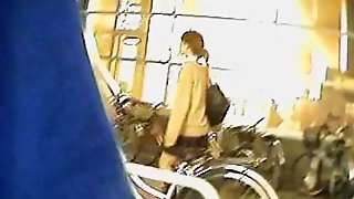 Voyeur Window Masturbation