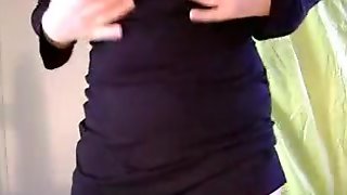 Mother On Webcam