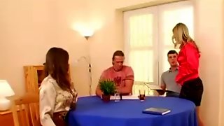 Raso, Sesso A Quattro