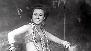 Vintage Striptease Dance
