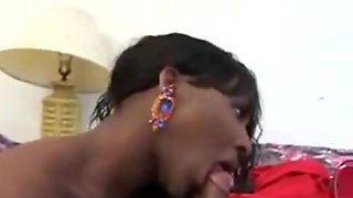 Ebony Shemale Fucks Guy